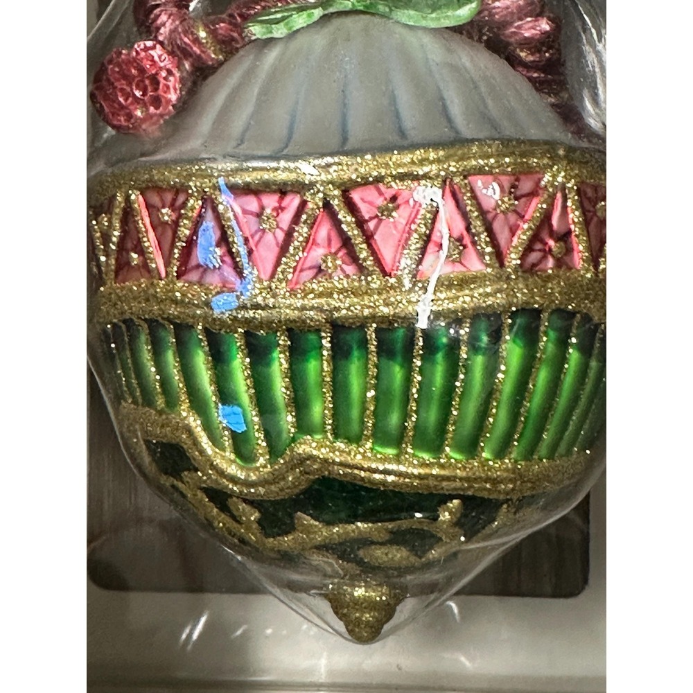 NIB Fitz and Floyd Christmas Court Motif Christmas Ornament - Picture 3 of 5
